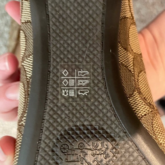 NWOT Coach Chelsea Ballet Flats Size 7.5 - Picture 5 of 9